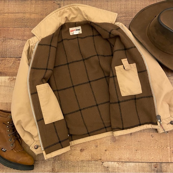 Heavy Ranch Jacket, Warm, Wool Lined by WORK KING (Canada) - Picture 5 of 11